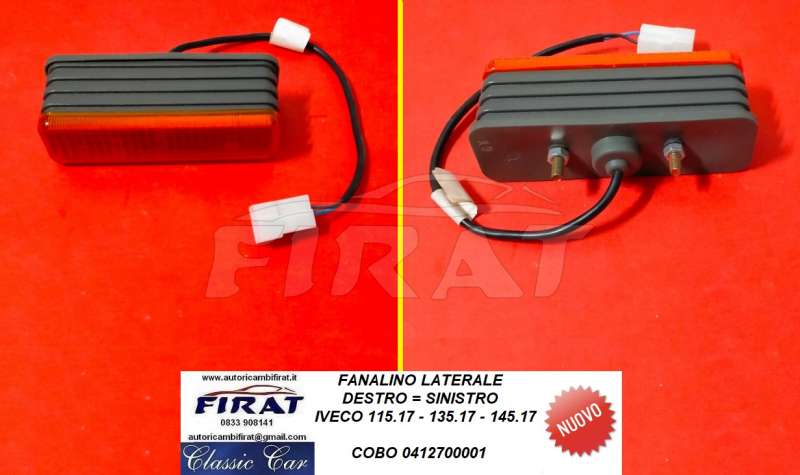 FANALINO LATERALE FIAT 115.17-135.17-145.17 (0412700001)